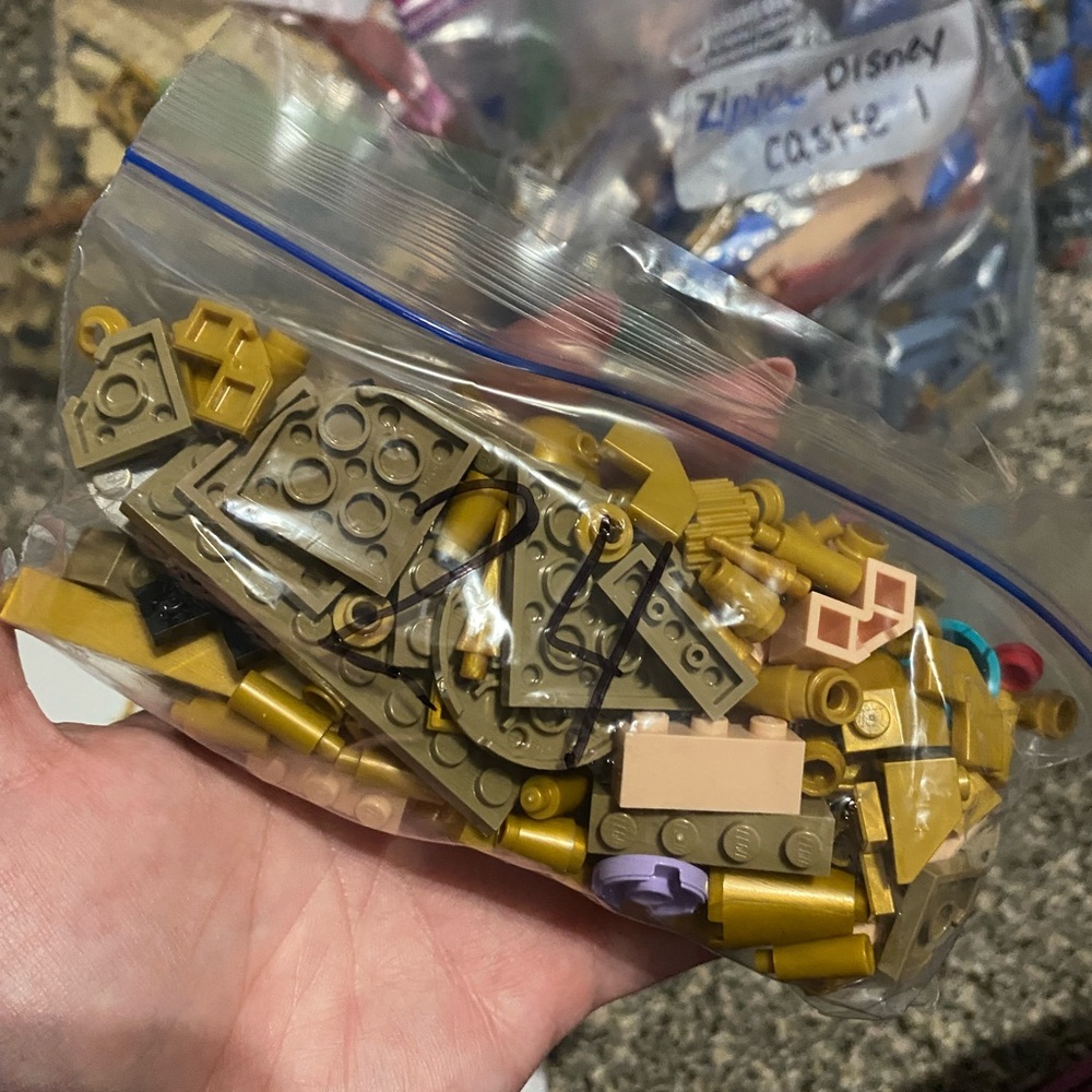 LEGO Disney Castle Building Set with Blue and Gold Accents - Picture 5 of 5